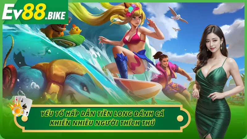 Tiền Long Đánh Cá khiến nhiều người thích thú